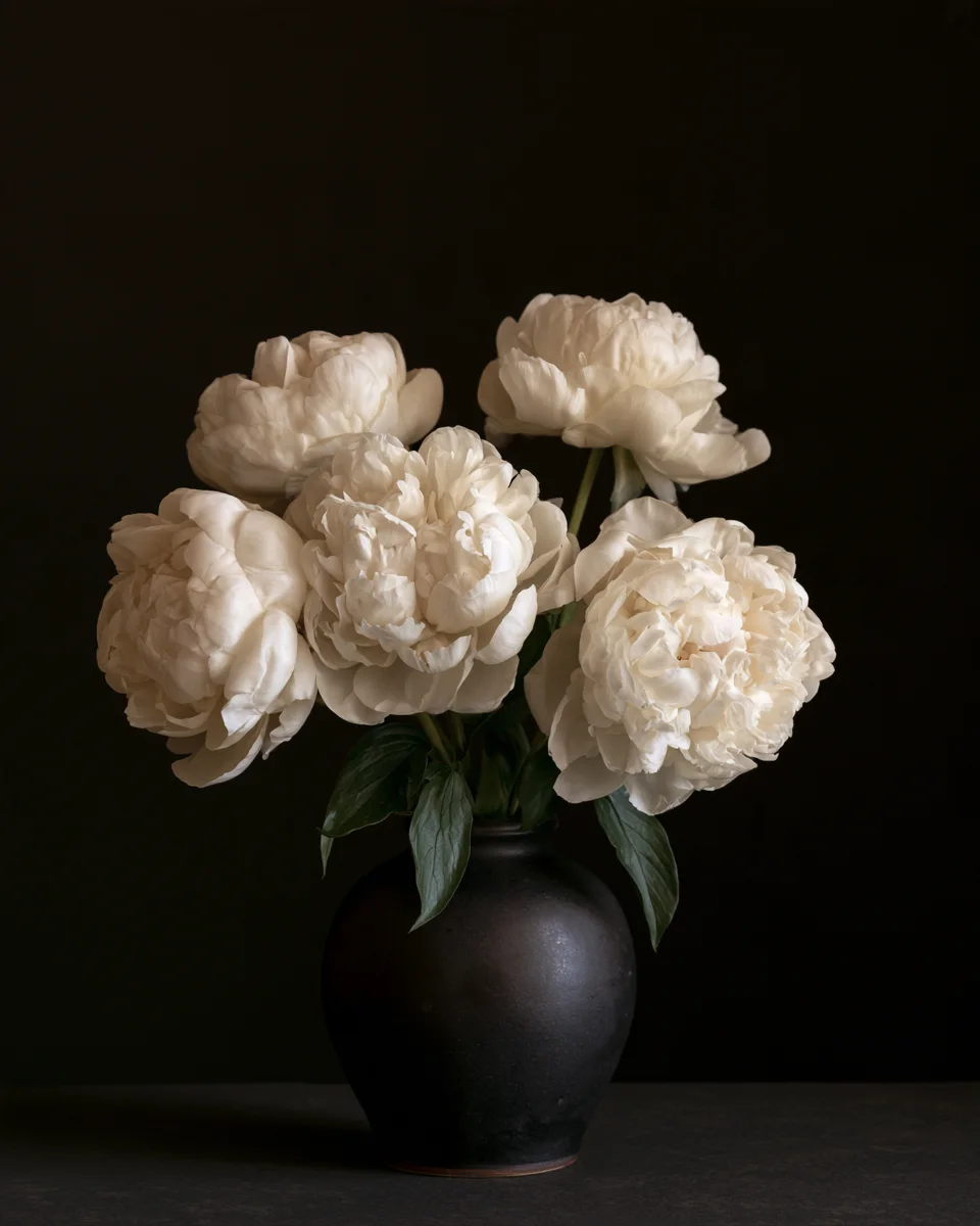 White Peonies